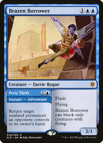 Brazen Borrower - eld Spoiler