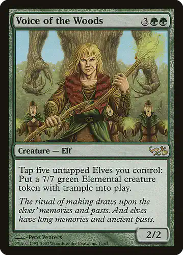 Voice of the Woods - dd1 Spoiler
