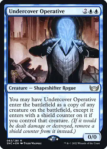 Undercover Operative - snc Spoiler