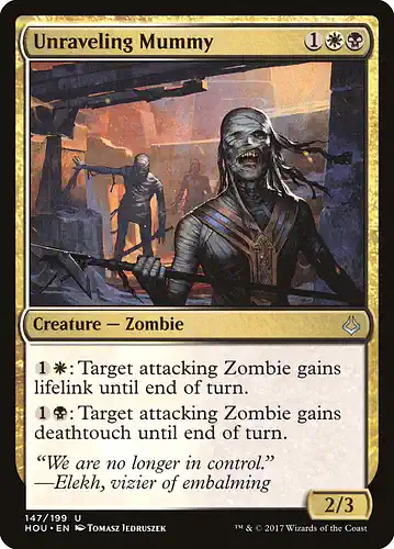 Unraveling Mummy - hou Spoiler