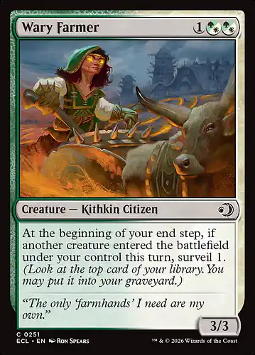 Wary Farmer - ecl Spoiler