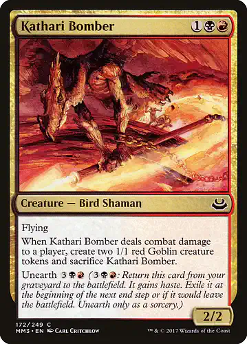 Kathari Bomber - mm3 Spoiler