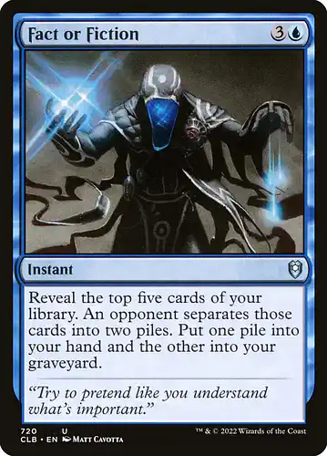 Fact or Fiction - clb Spoiler
