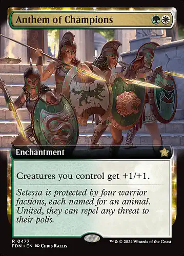 Anthem of Champions - fdn Spoiler