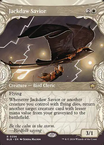 Jackdaw Savior - blb Spoiler