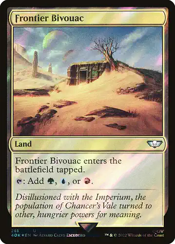 Frontier Bivouac - 40k Spoiler
