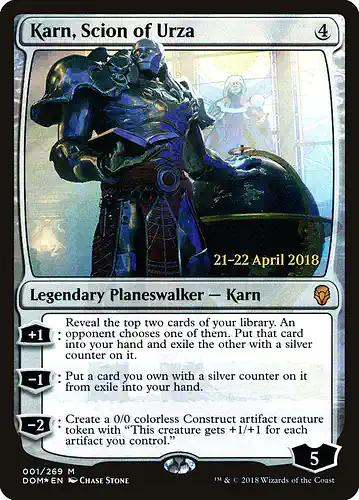 Karn, Scion of Urza - dom Spoiler