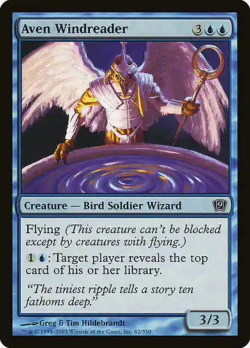 Aven Windreader - 9ed Spoiler