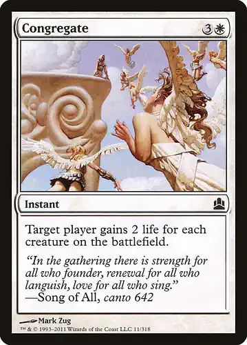 Congregate - cmd Spoiler