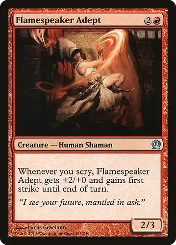 Flamespeaker Adept - ths Spoiler