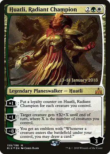 Huatli, Radiant Champion - rix Spoiler