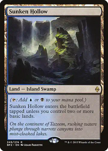 Sunken Hollow - bfz Spoiler