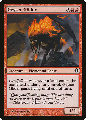 Geyser Glider - zen Spoiler
