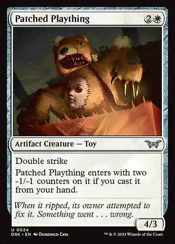 Patched Plaything - dsk Spoiler