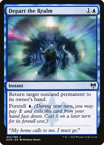 Depart the Realm - khm Spoiler