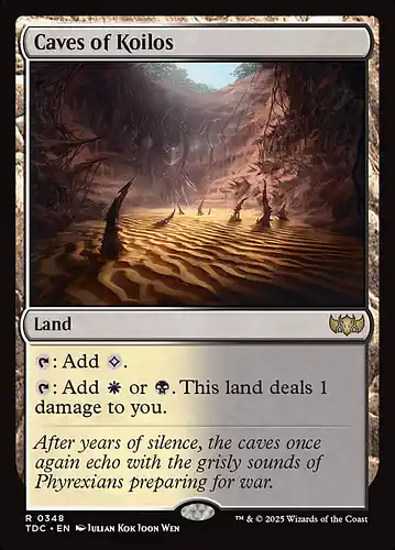 Caves of Koilos - tdc Spoiler