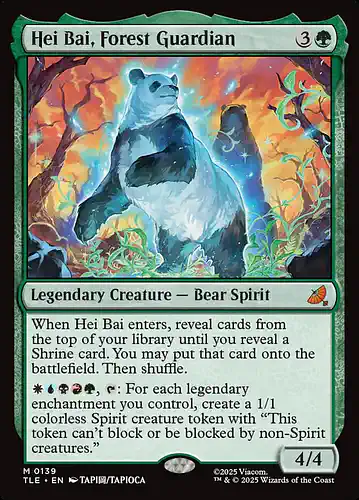 Hei Bai, Forest Guardian - tle Spoiler