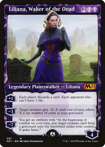 Liliana, Waker of the Dead - m21 Spoiler
