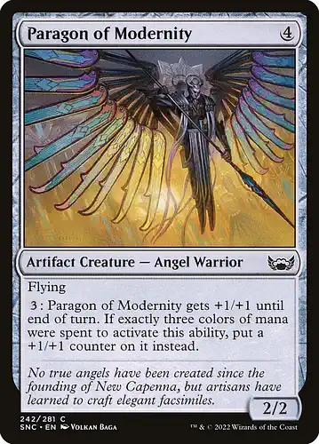Paragon of Modernity - snc Spoiler