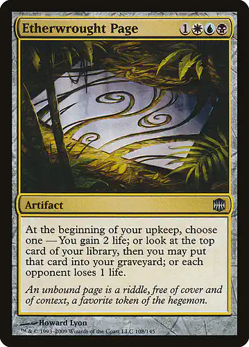 Etherwrought Page - arb Spoiler