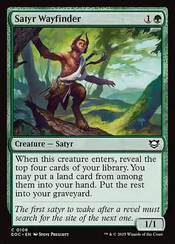 Satyr Wayfinder - eoc Spoiler
