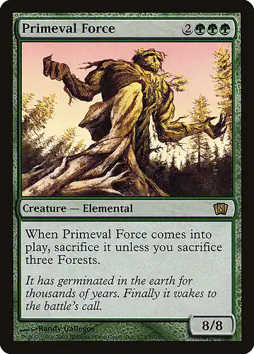 Primeval Force - 8ed Spoiler