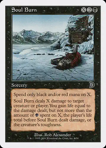 Soul Burn - dkm Spoiler