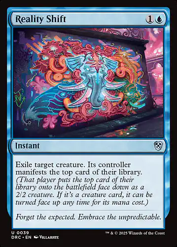 Reality Shift - drc Spoiler