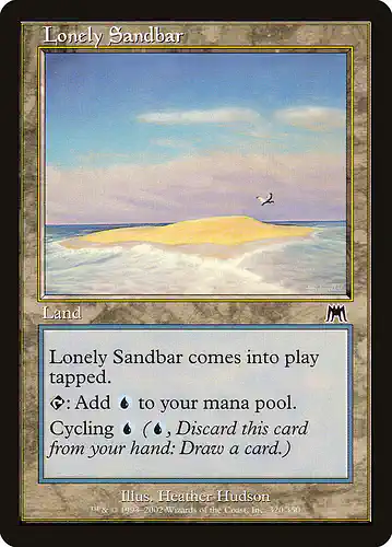 Lonely Sandbar - ons Spoiler