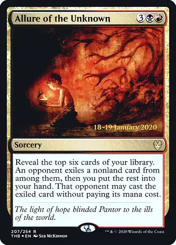 Allure of the Unknown - thb Spoiler