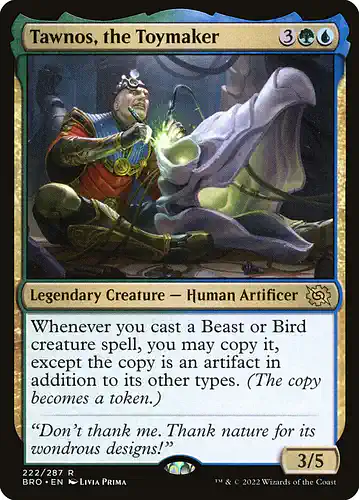 Tawnos, the Toymaker - bro Spoiler