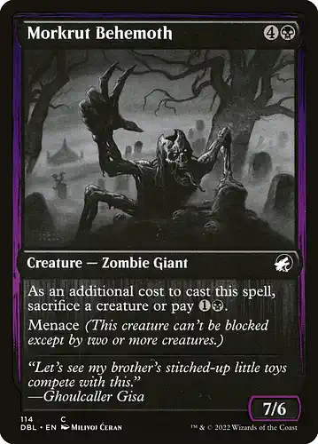 Morkrut Behemoth - dbl Spoiler