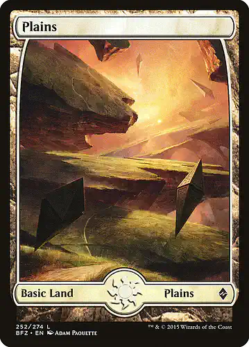 Plains - bfz Spoiler