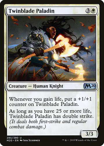 Twinblade Paladin - m20 Spoiler