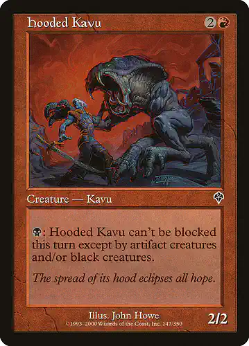 Hooded Kavu - inv Spoiler