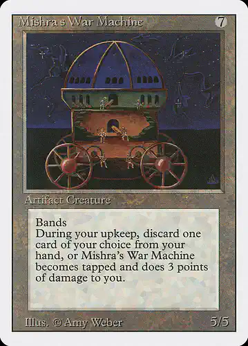Mishra's War Machine - 3ed Spoiler