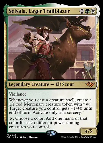 Selvala, Eager Trailblazer - otj Spoiler