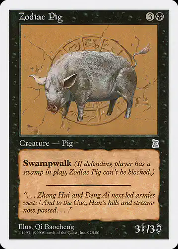 Zodiac Pig - ptk Spoiler