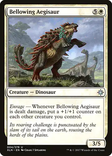 Bellowing Aegisaur - xln Spoiler