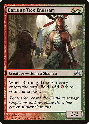 Burning-Tree Emissary - gtc Spoiler