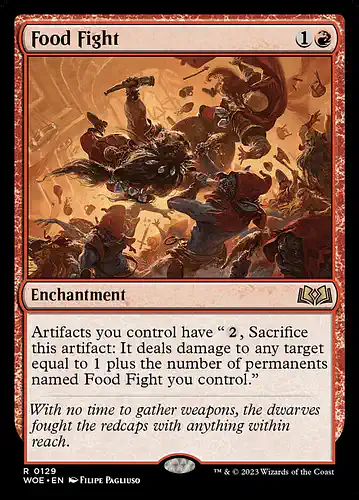 Food Fight - woe Spoiler