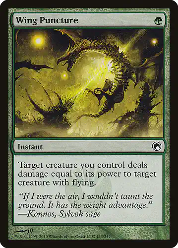 Wing Puncture - som Spoiler
