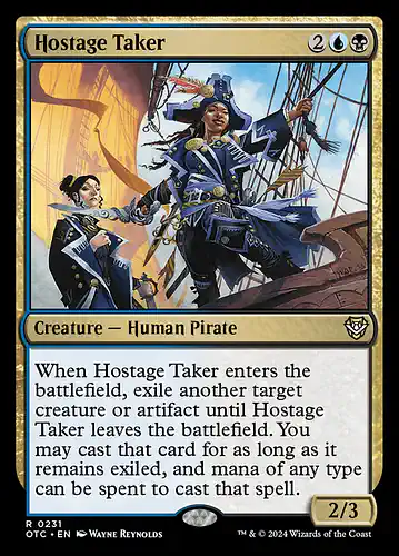 Hostage Taker - otc Spoiler