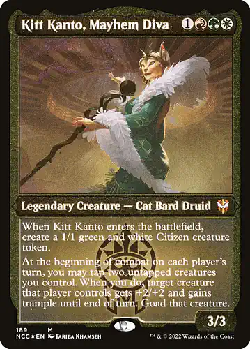 Kitt Kanto, Mayhem Diva - ncc Spoiler