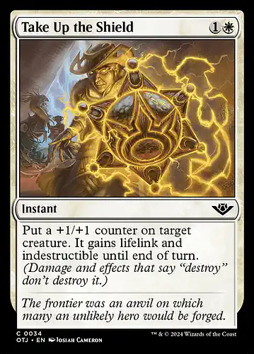 Take Up the Shield - otj Spoiler