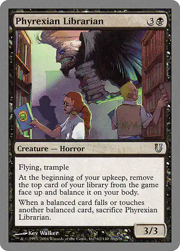 Phyrexian Librarian - unh Spoiler