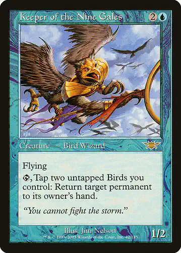 Keeper of the Nine Gales - lgn Spoiler