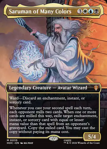 Saruman of Many Colors - hoc Spoiler