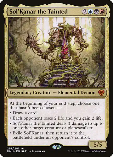 Sol'Kanar the Tainted - dmu Spoiler