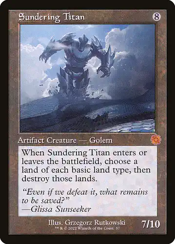 Sundering Titan - brr Spoiler